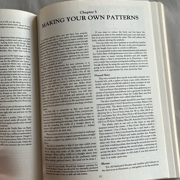 NWT Classic Teddy Bear Designs Make & Dress Heirlooms Estelle Ansley Worrell - Picture 11 of 17